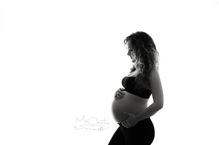 back lit maternity photos